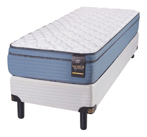 Imagen 7 de 8 de Colchon King Koil Aspen Europillow Resorte Lfk Firme 100x190