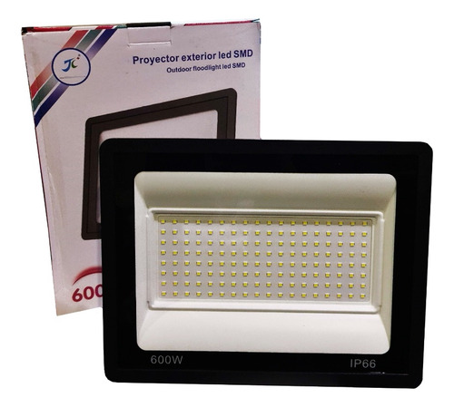 Foco Proyector Plano Led Reflector Multiled 600w Exterior
