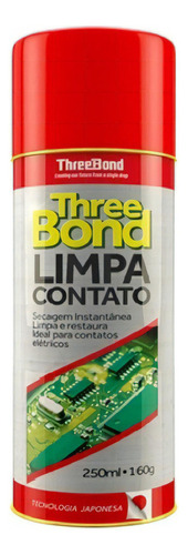 Limpa Contato Spray Elétrico Eletrônico 250ml Three Bond