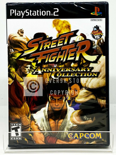 Street Fighter Anniversary Collection Ps2 Capcom