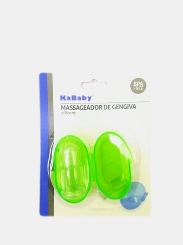 Kit de cuidado para bebês KaBaby Massageador Com Gengiva 7898605212880 verde - x 1