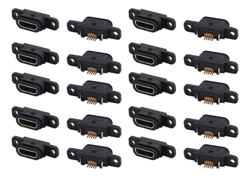 20 Conectores De Carga Micro-usb De 5 Pines, Puerto Dock, 5p