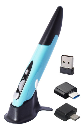 2.4g Wireless Mouse Pen Cpi 800 1200 1600 Mouse Azul