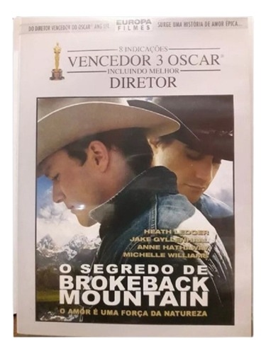 Dvd - O Segredo De Brokeback Mountain - Heath Ledger