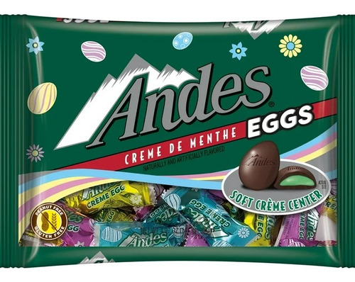 Huevos Chocolate De Menta Andes Creme De Menthe Eggs Pascua