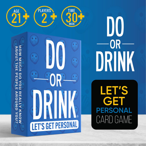 Cartões De Conversa Para Fazer Ou Beber Let's Get Personal A