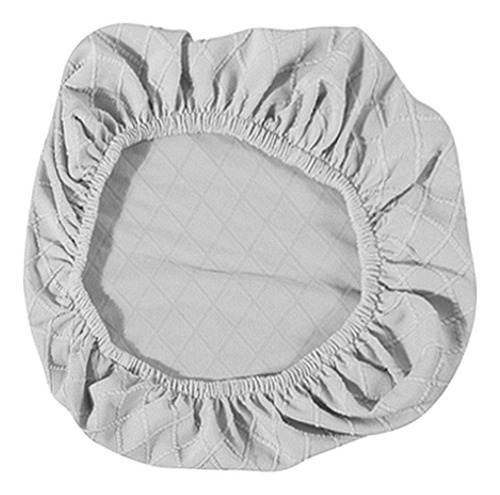 2 Funda De Silla De Oficina Funda De Plata Los 38-50cm Plata