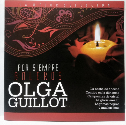 Cd Olga Guillot (por Siempre Bolero)