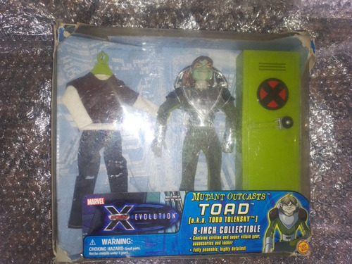 2001 Toybiz Marvel X-men Evolution Mutant Outcasts Toad 