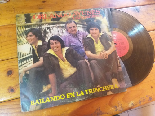 Orlando Ayunes Bailando En La Trinchera Vinilo Cumbia Chamam