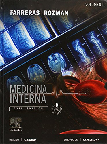 Livro Medicina Interna 2 Tomos 17 Edicion Cartone De Rozman