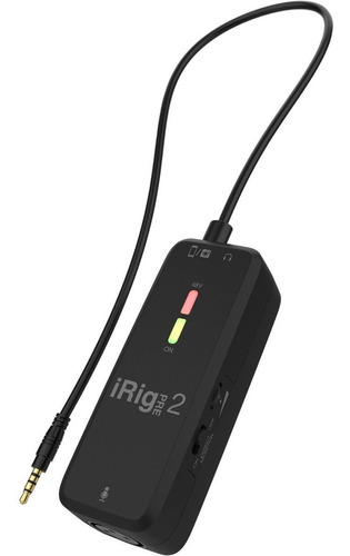 Interfaz De Micrófono Irig Pre 2 Ik Multimedia