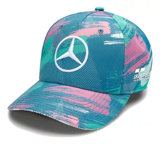 Gorra Curva Mercedes Benz F1 Lewis Hamilto Gp Barcelona 2019