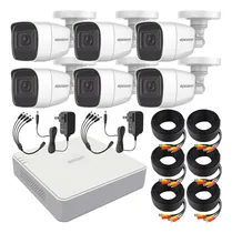 Comprar Epcom Kit Cámaras De Seguridad De Video Vigilancia Metálicas Con Micrófono Integrado Modelo B8-MIC-PLUS6 2mp Cctv Cámaras Bala Con Audio Por Coaxitron Turbohd 1080p Lite