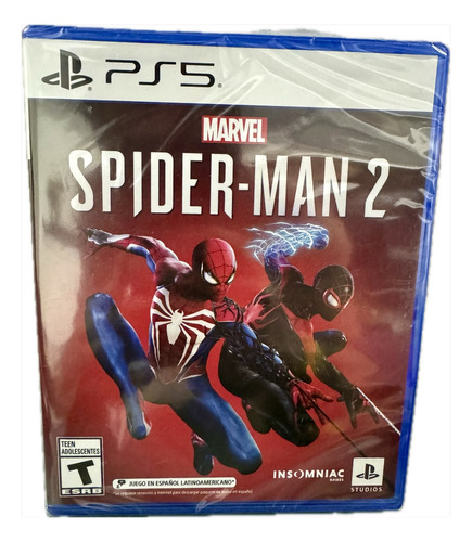 Juego Spider-man2 Para Play5 Ps5 Entrega En Físico Nuevo