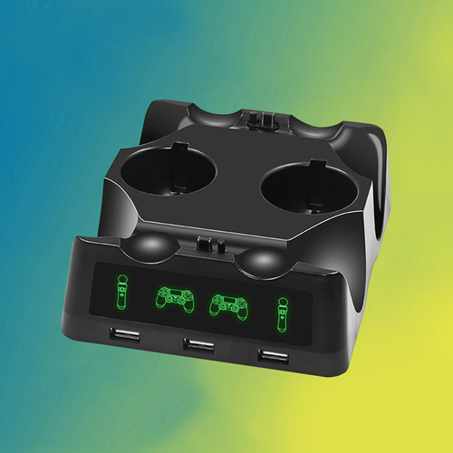 Carregador Multifuncional Para Ps4/ps4 Move Ps4 Vr Controlle