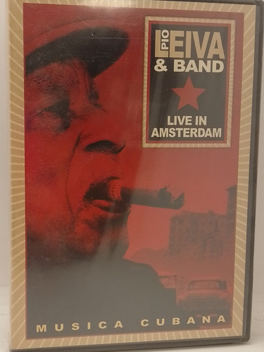 Pio Leiva & Band Live In. Amsterdam Dvd Nuevo 