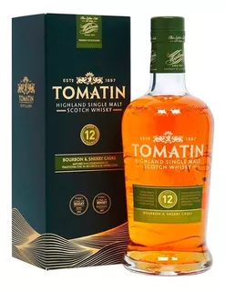 Tomatin 12 Años X700ml - Highland Single Malt Whisky Escocia