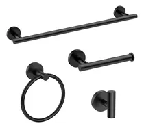 Comprar Juego De Baño Completo 4 Piezas Accesorios De Baño Toallero