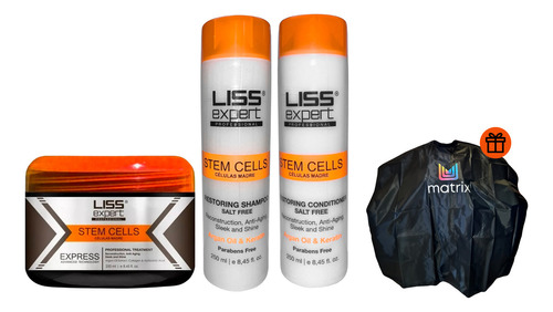 Liss Expert Kit De Cuidado Para El Cabello De Células Madres