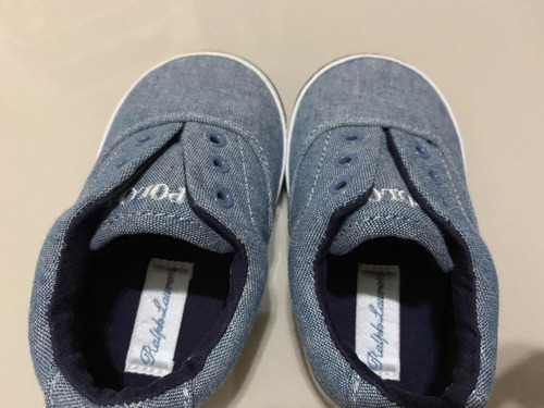 Slip On Sapatênis Ralph Lauren Menino Jeans