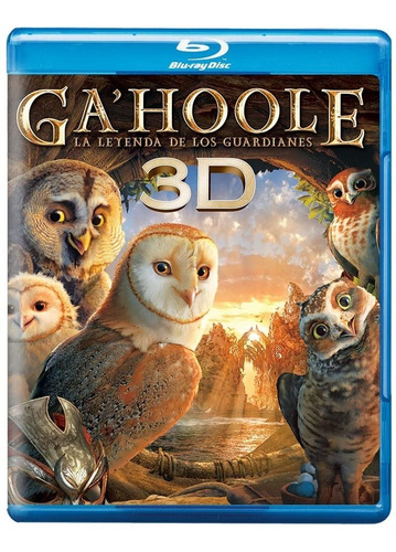 Ga' Hoole La Leyenda De Los Guardianes Blu Ray 3d + Blu Ray