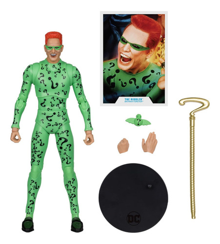 The Riddler Jim Carrey Figura Batman Forever Mcfarlane Toys