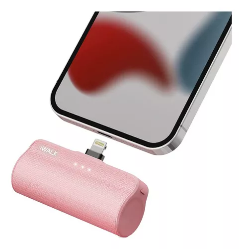 Iwalk - Batería / Cargador Portátil Para iPhone (3350mah) Color Coral