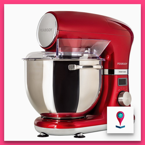 Imagen 3 de 6 de Peabody Pe-bm120r Batidora De Mesa Digital 1200w 5.5 Litros