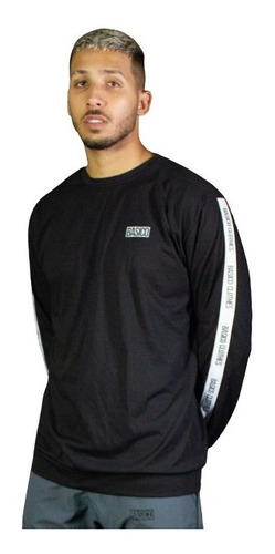 Basico Clothes Long Sleeve Regular Size Classic Black