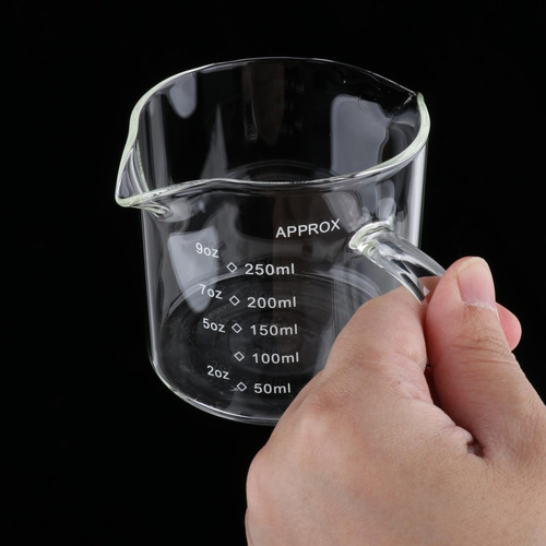 6 Taza Medidora De Cristal Para Café Expreso, Accesorios