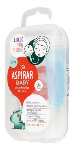 Aspirador Nasal Para Bebês Aspirar Baby - Likluc - Promoção