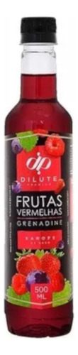 Xarope Dilute p/ drinks soda italiana frutas vermelhas 500ml