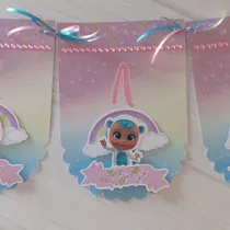 Comprar Banderines Personalizados 3d Cry Babies