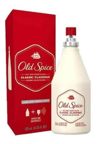 Old Spice Colonia Classic 125 Ml Spray On Vaporizador