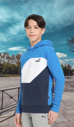 Moletom Puma Kids Com Capuz Original Eua