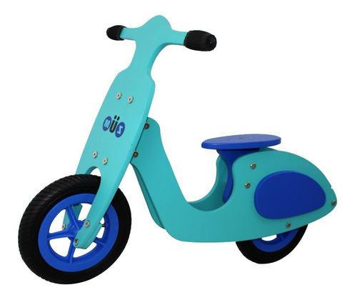 Bicicleta De Madera Para Niño Zum Euro Scooter Balance
