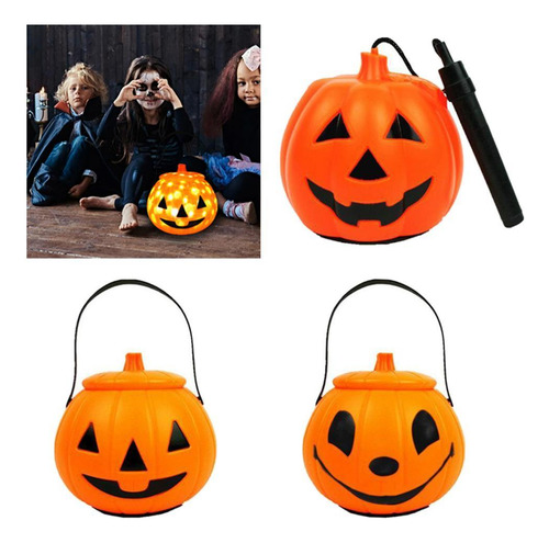 Lámpara De Linterna De Calabaza De Halloween Apoyos De Luz