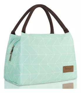 Bolsa Lanchera Buringer Geometry Green