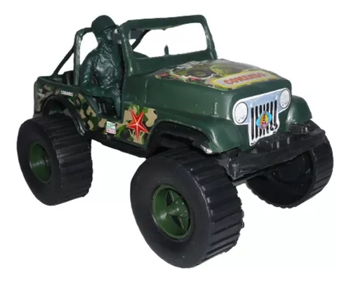  Jeep Militar Carrito De Juguete
