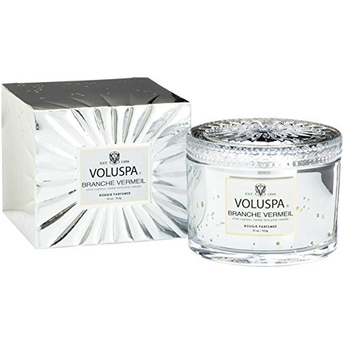 Voluspa Caja Vasilou Vermeile Costa Maison Vela Tapa 11 oz