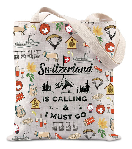 Tiimg Regalo De Bolso Para Amantes De Suiza Suiza Está Llama