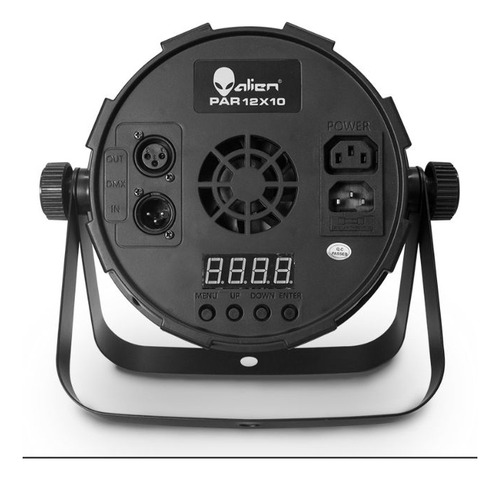 Set 4 - 12x10w Cañon Par Led Alienpro Rgbw 4 En 1