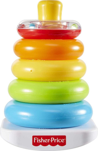 Fisher Price Pila De Aros De Colores Para Bebés