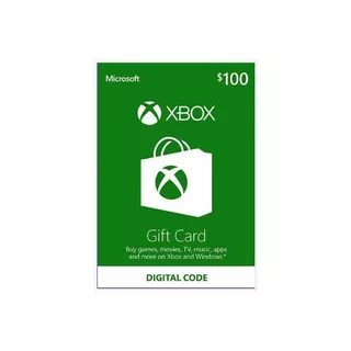 Xbox Gift Card 100 Usd - Cuenta Usa