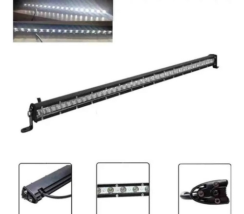 Barra Recta Led 144w Neblinero 128cm 4x4 