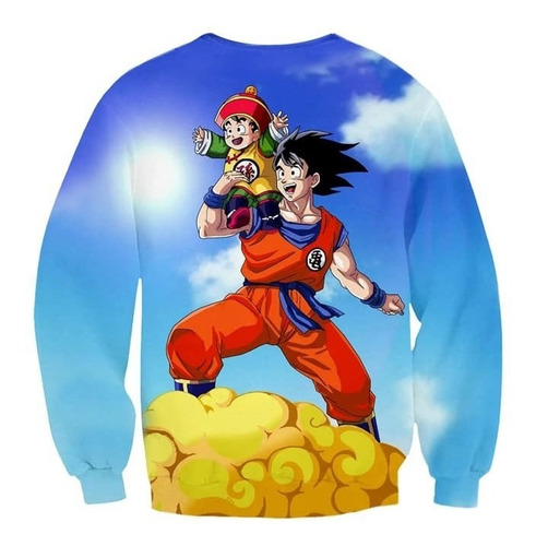 Polerón Dragon Ball Super Goku Kaiser Gohan Talla M + Envío