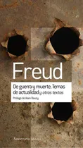 Comprar De Guerra Y Muerte. Temas De Actualidad Y Otros Te - Sigmund