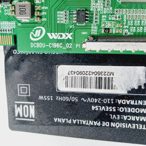 Tarjeta T-com Para Pantalla Evl Modelo 55evls4 Ver.1 (Usado)