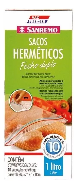 Terceira imagem para pesquisa de saco ziplock para alimentos